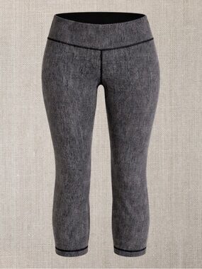 Lululemon Wunder Under Crop Leggings